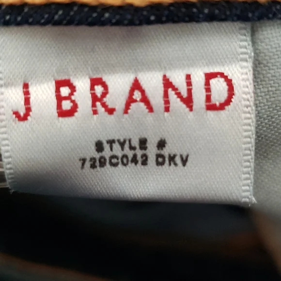 J BRAND BOOT CUT DARK VINTAGE WASH #729C042 SIZE 30 - Picture 9 of 9
